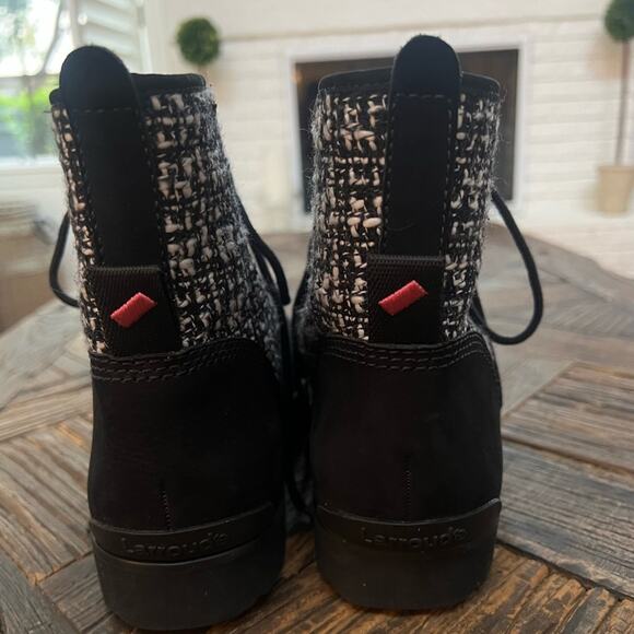 NWOT Women’s Larroude Vail Ankle Platform Boots – Sz 9 - Picture 7 of 13